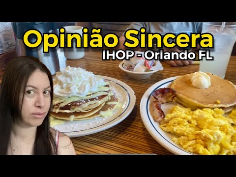 Café Tradicional Americano, IHOP Orlando, Opinião Sincera