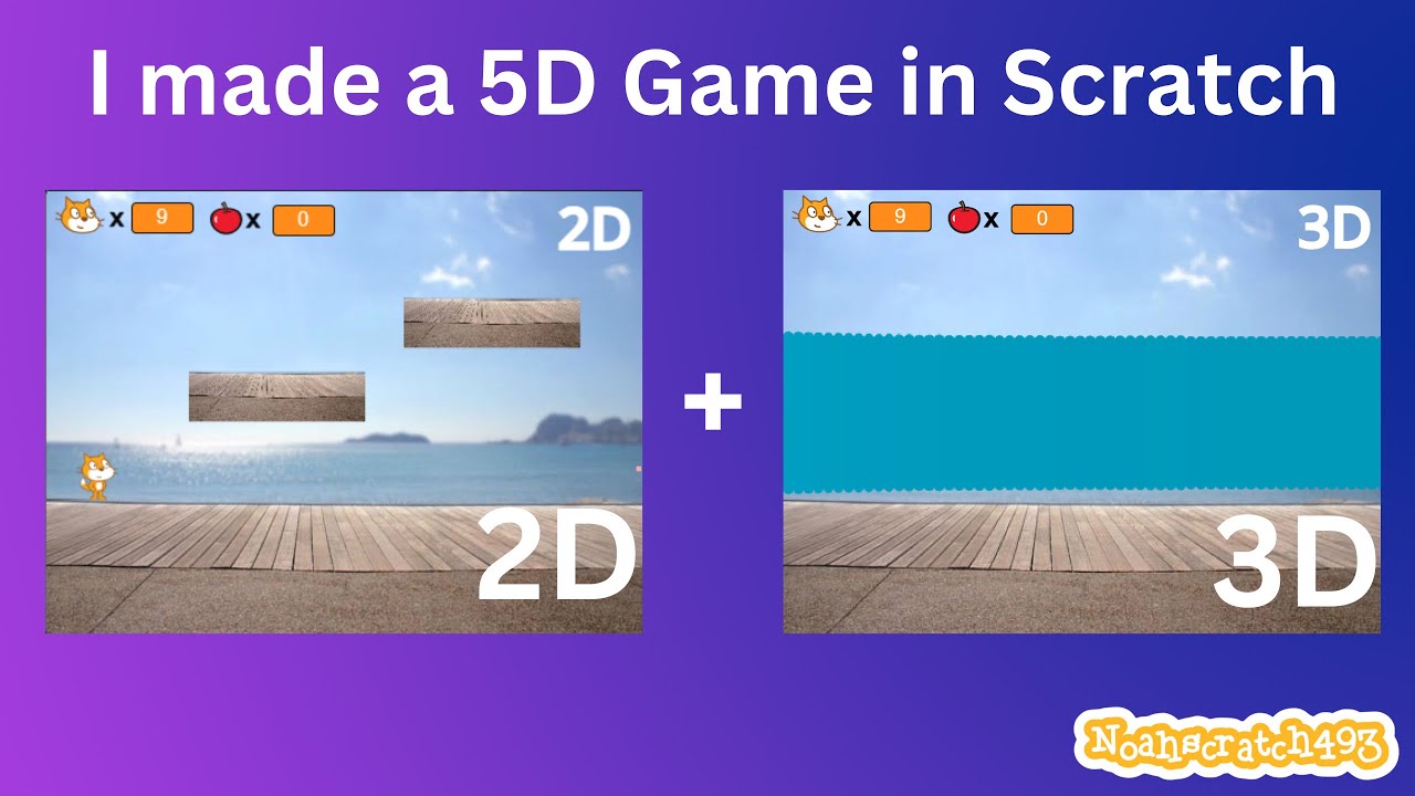 I made a 5D Game in Scratch! - YouTube