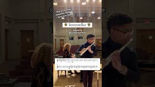 “Interstellar” (2014) ~ Piano/Flute Collab - Feat. @tyreewilsonflute #shorts #piano #flute
