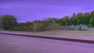 Milwaukee Road 261 Pulls A 17-Car Freight Train
