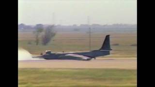 U-2 Landings, First Landing in U-2 and crash landings