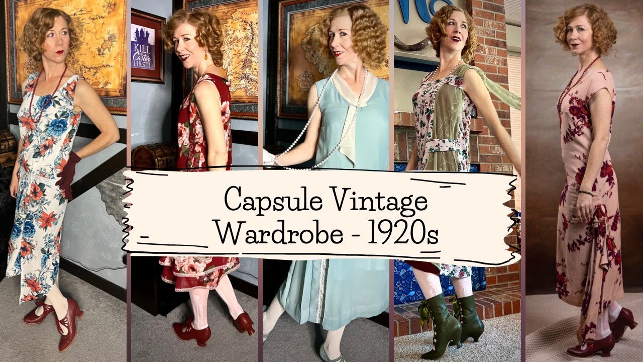 Sewing a 1920s Summer Capsule Vintage Wardrobe
