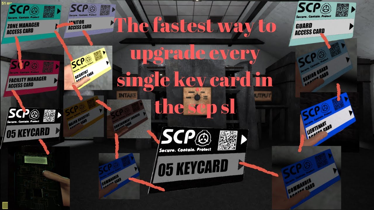 All Scp Key Cards