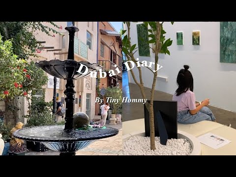 Dubai Vlog | Breakfast at Lime Tree Cafe | Visiting The Courtyard Dubai | Arserkal Avenue