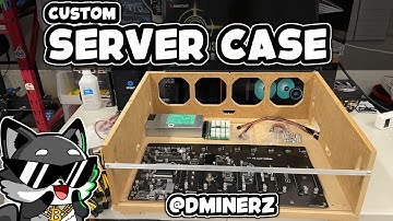 My First GPU Mining Server Case | 8 GPU Server Case