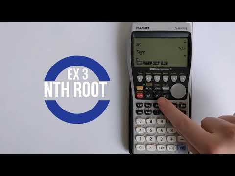 Casio fx-9860GII: How to Find Square Root, Cube Root and Nth Roots
