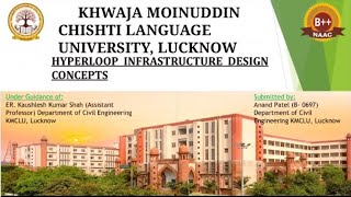 Hyperloop Infrastructure Design Concepts #kmclu #Seminar #civilengineering 