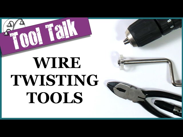 DIY-Steel wire twisting tool - أداة لف الأسلاك الفولاذية -Herramienta de  torsión de alambre de acero 