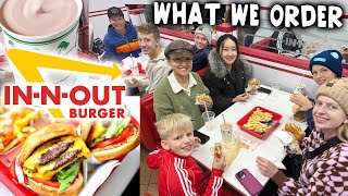 in n out burger shopping spree with our exchange students