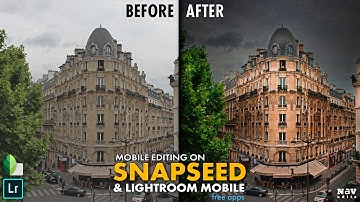 DARK DYNAMIC HDR EDIT in SNAPSEED and LIGHTROOM MOBILE (free apps) | Android | iPhone