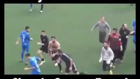 Ozzy man Reviews Soccer Brawl