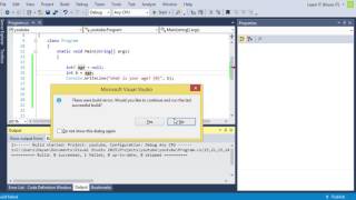 C# - 22 - Null Coalescing Operator