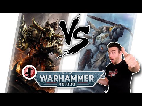 Warhammer 40.000 : Space Wolf VS OOORRRRRKKK !!