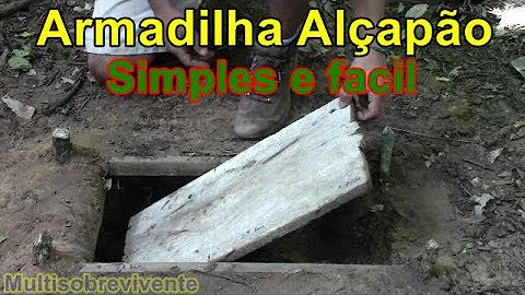 Como faz armadilha para pegar Coelho?