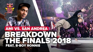 Battle Breakdown with Ronnie and Ami | Ami VS San Andrea | Red Bull BC One World Final 2018