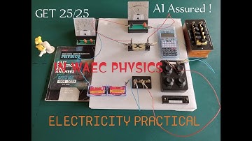EPS1V2|WAEC 1989 PHYSICS ELECTRICITY PRACTICAL SOLUTIONS(A1 ASSURED)|Physics With Ben.