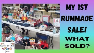 My First Time Selling at a Local Rummage Sale! | What Sold | Reseller