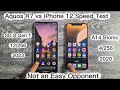 iPhone 12 vs Aquos R7 Speed Test | Apple vs Sharp Aquos