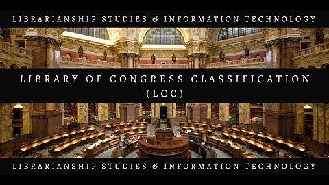 Library of Congress Classification