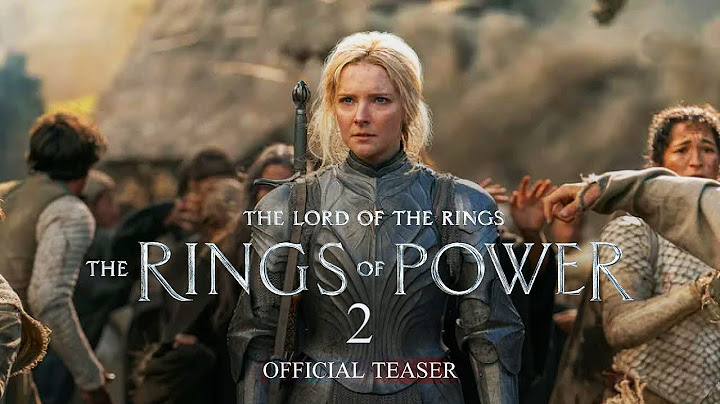 THE LORD OF THE RINGS The Rings of Power Season 2 SDCC Trailer