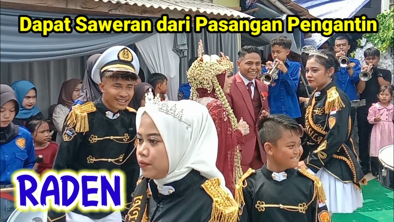 Keren.. Domba Kuring Versi Drumband Raden || Cikareo Bojong Kembar Cikembar