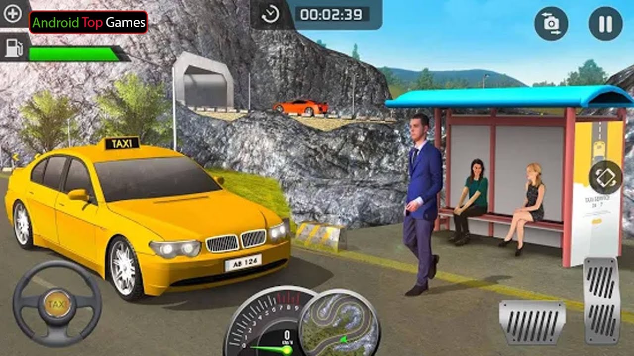 Modern taxi driver 2021 #2 - android gameplay - car games