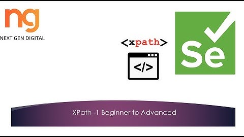 XPath-1 (Beginner to Advanced) Selenium and Robot Framework