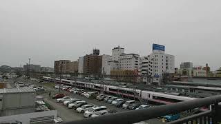 JR常磐線・磐越東線（ゆうゆうあぶくまライン）いわき駅前（北口）展望 (2022/09/07)