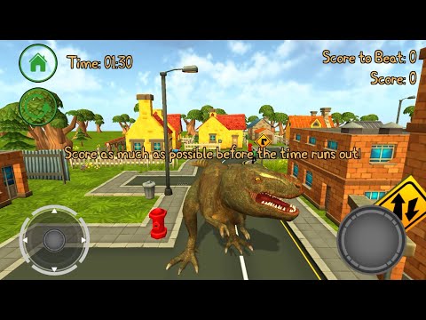 Best Dino Games - Dinosaur Simulator 3D Livin the Dino iPhone Gameplay
