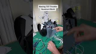Boeing 737 Throttle Quadrant Home Cockpit Wiring with RealsimControl Plugin