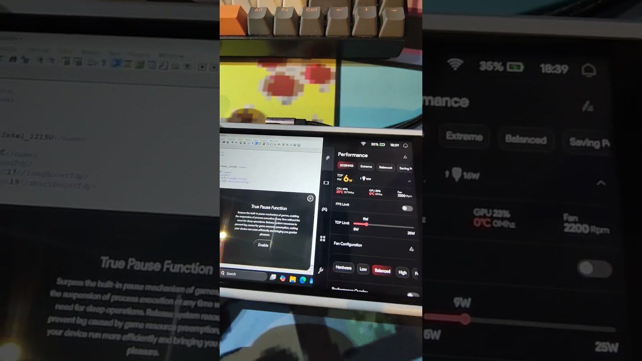 AyaSpace 3.0 Tweaking for the AyaNeo Air Plus 1215U.