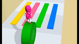 Lets Play Layers Roll Game Android IOS All Levels Mod Apk screenshot 5