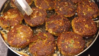 Shami Kabab Authentic Recipe | Bade Ke Gosht Ke Shami Kabab | Traditional Shami Kabab