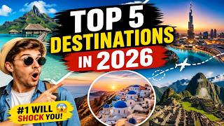 Top 5 MUST VISIT Travel Destinations in 2026 🌍✈️ (Before Everyone Goes!)