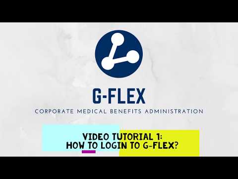 G Flex Tutorial Video 1   How to login to G Flex (Provider)