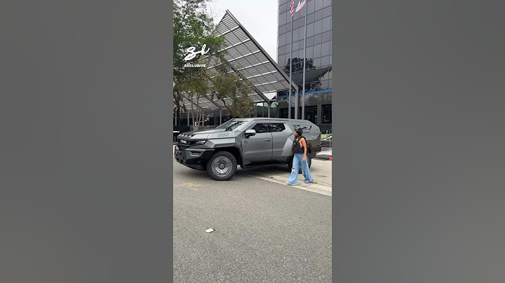 You could survive a zombie apocalypse by driving the Rezvani Vengeance 😱🚗 #cooltech #cars