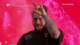 Post Malone - rockstar ft. 21 Savage [Unfficial  Live Video]