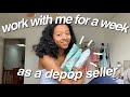 A Week In My Life As A Depop Seller! Work With Me For A Week!