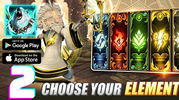 Elemental Titans：3D Idle Arena Gameplay Walkthrough Part 2 (iOS, Android)