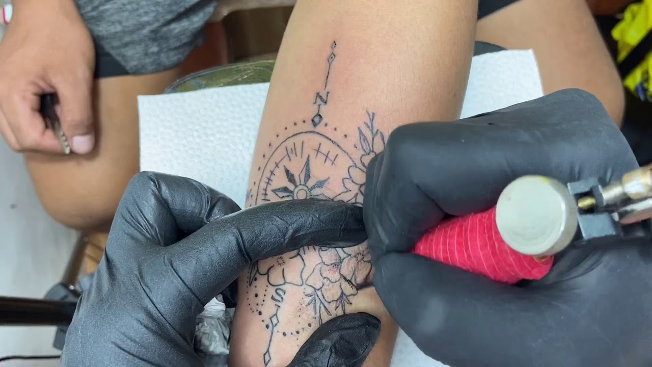 Tattoo Timelapse (minimalist) 