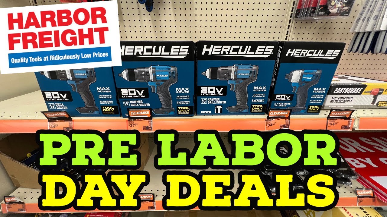 Top Things to Buy at Harbor Freight before Labor Day! 2023 - YouTube