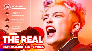 ATEEZ - The Real (멋) (Line Distribution + Lyrics Color Coded) PATREON REQUESTED