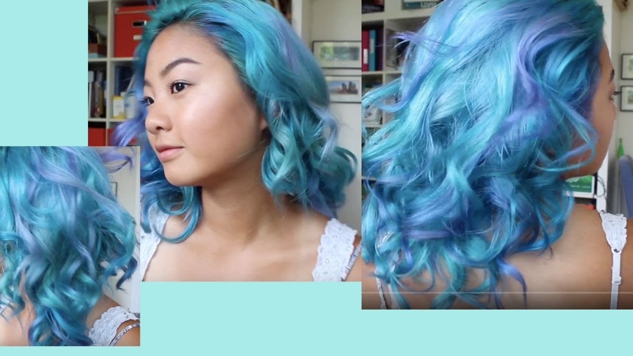 1. Dark Blue Mermaid Hair Color Ideas - wide 9