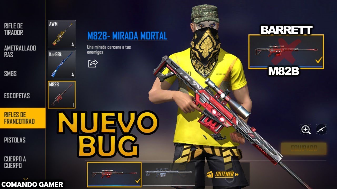 Barret e Vector serão nerfadas na - Garena Free Fire