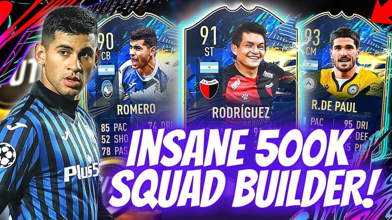 AMAZING 500K TEAM FIFA 21 (Enjoy The Game More)! | FIFA 21 500K SQUAD BUILDER!