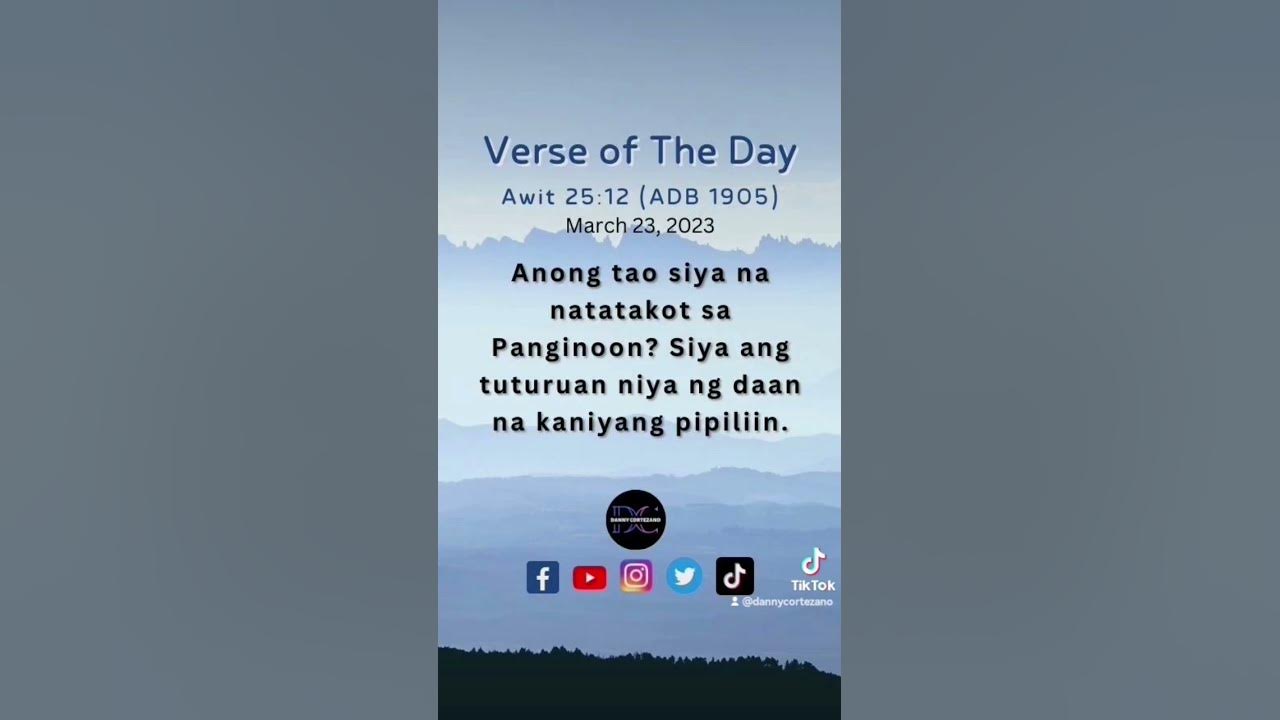 verse-of-the-day-awit-25-12-adb-1905-march-23-2023-youtube