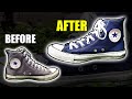 Converse Color Restoration using Fabric Dye