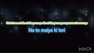 Ghar more pardesiya karaoke