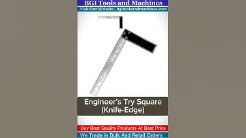 Engineer’s Try Square (Knife-Edge) #youtubeshorts #shorts #short #tool #technology #education