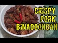 CRISPY PORK BINAGOONGAN /Sharina&#39;s Vlog#23
